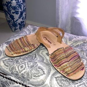Jeffrey Campbell Multicolored Woven Sandals